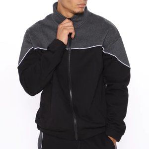 FASHION NOVA MEN Cotton Track Jacket, Size XL, NwT